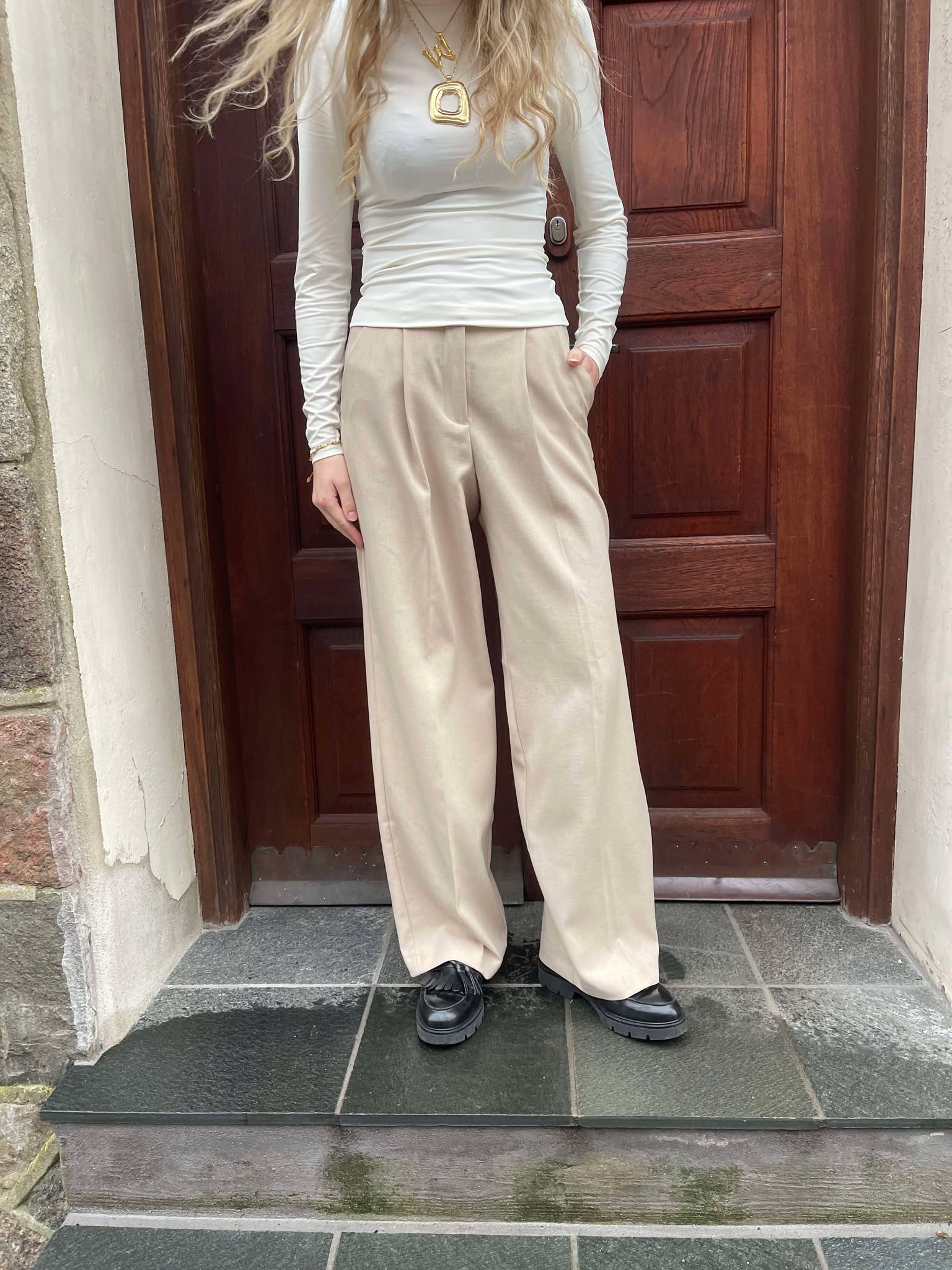 JXELLIS Trousers - Feather Gray